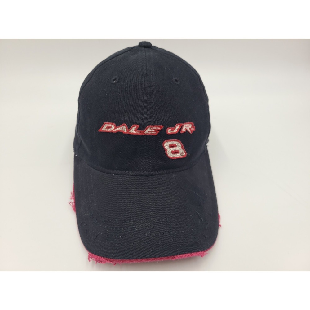 Dale Earnhardt Jr #8 Budweiser‎ Chase Distressed Flex Fitted (Seems S-M) Hat Cap